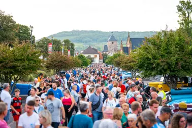 Das Bugatti Festival in Molsheim feierte 2023 sein 40-jähriges Jubiläum.