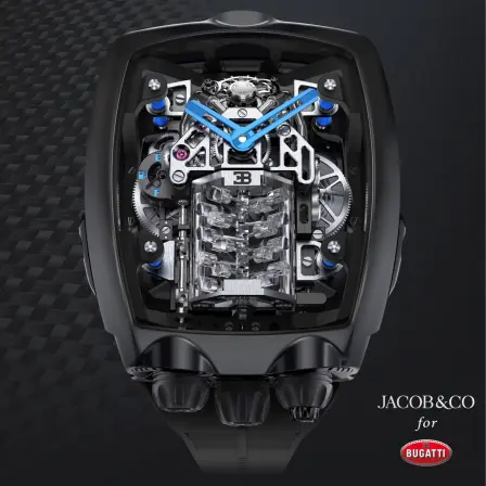 La Jacob & Co. x Bugatti Chiron Tourbillon