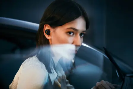 The active noise-cancelling MW08 earphones feature custom 11mm Beryllium drivers.