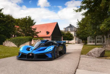 La Bugatti Bolide à Molsheim.