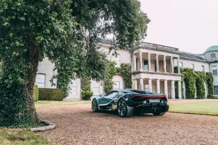 La Bugatti Tourbillon au Goodwood Festival of Speed 2024.