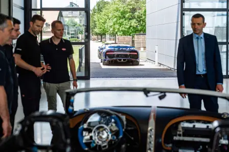 While preparing for the future, Veyron and Chiron models remain a core focus of Bugatti's Customer Service department.