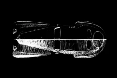 Die berühmte Mittellinie des von Jean Bugatti entworfenen Type 57 SC Atlantic.