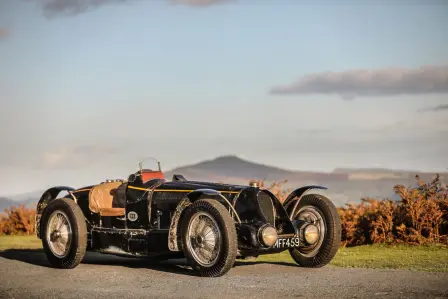 La Bugatti Type 59 Sports de 1934 a été vendue aux enchères pour 12,681 millions de dollars.