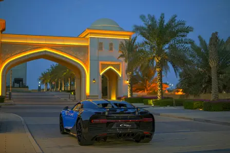 Bugatti in the Middle East – VIP Drive event in Saudi Arabia.