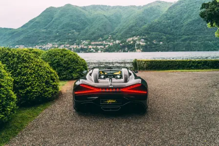 The W16 Mistral at the Concorso d'Eleganza Villa d'Este 2023, which took place at Lake Como, Italy.
