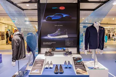 The "UYN for BUGATTI" collection can be seen exclusively at the KaDeWe store in Berlin from June 3rd.