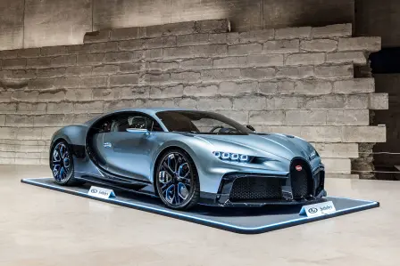 Der Bugatti Chiron Profilée, ein absolutes Einzelstück, wurde 2023 zum wertvollsten jemals versteigerten Neuwagen.