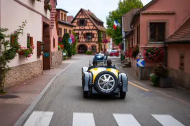 Das Bugatti Festival in Molsheim feierte 2023 sein 40-jähriges Jubiläum.