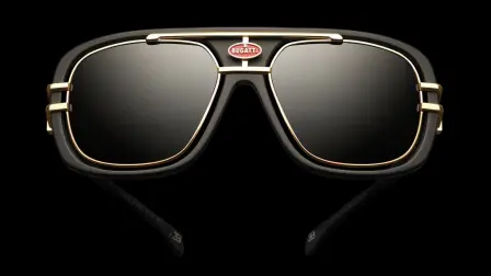 07. is the most exclusive piece of the Bugatti Eyewear Collection One and is offered with the precious Hyperluxury Package.