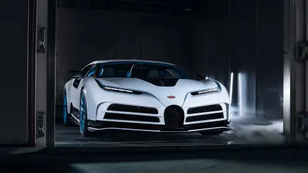 Bugatti Centodieci – Dans la chambre froide par -20° C