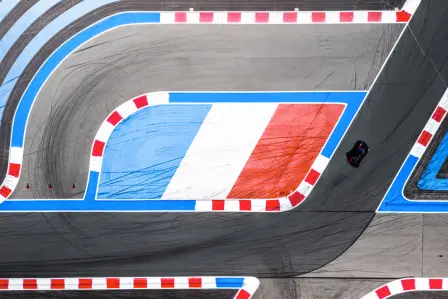 A track that breathes history. The striking blue, white and red bends of Circuit Paul Ricard provided the perfect stage for the Bolide. A place where the past and future of motorsport meet.​