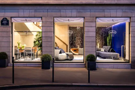 The Bugatti Home collection debuts on Avenue George V, Paris.
