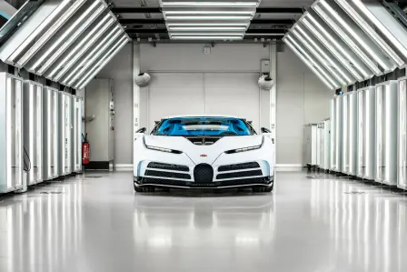 The tenth and last Bugatti Centodieci has left the Atelier de Molsheim to join its owner.  