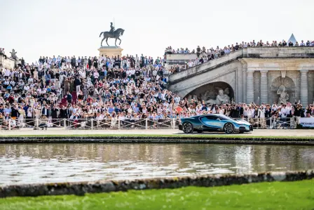 The Bugatti Tourbillon at Chantilly Arts & Elegance Richard Mille 2024.