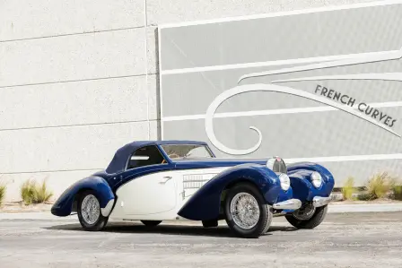 Star of the recent Mullin Collection Auction was a 1938 Bugatti Type 57C Aravis ‘Special Cabriolet, which sold for $6,605,000 – a world record price for this model.