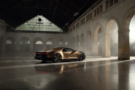 'Golden Era' ist der Inbegriff von Bugatti Sur Mesure, bei dem das Designteam die ehrgeizigen Visionen seiner Kunden in die Wirklichkeit überträgt.