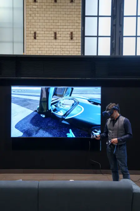 Bugatti designers are using cutting-edge technologies such as virtual reality to develop the next generation of hyper sports cars.
