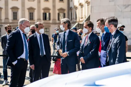 Stephan Winkelmann with Giuseppe Sala @ MiMo