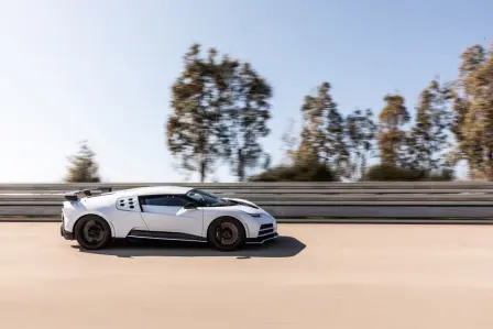 Before entering production, the Centodieci has been subjected to over 50,000km of intense examination at the Nardò test track in southern Italy.