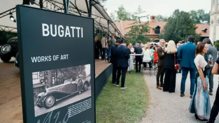 Bugatti empfing Gäste aus aller Welt zu der Weltpremiere des Tourbillon.