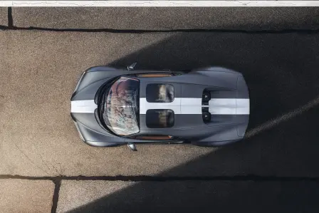 Bugatti Chiron Sport “Les Légendes du Ciel” static - top view