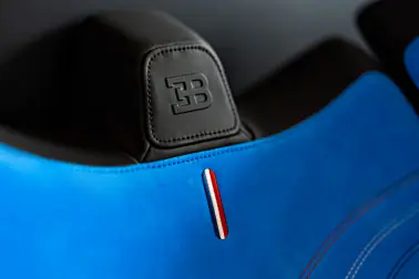 Bugatti customers can personalize their experience aboard the Bolide by choosing different colors and textures.