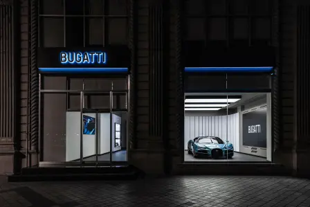 Bugatti Baku becomes the brand's largest showroom in the world.​
    