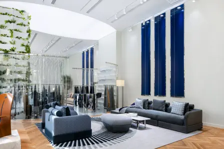 The Dubai Bugatti Home boutique presents standout pieces from all three collections.  