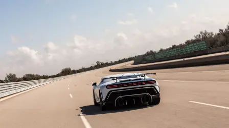 Before entering production, the Centodieci has been subjected to over 50,000km of intense examination at the Nardò test track in southern Italy.