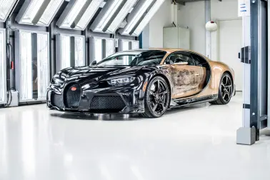 La Chiron Super Sport « Golden Era » incarne à la perfection le programme Sur Mesure de Bugatti.