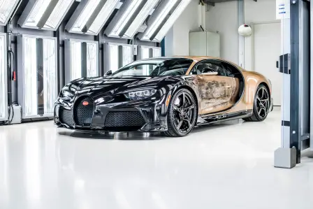 Der Chiron Super Sport 'Golden Era' ist die Verkörperung des unvergleichlichen Sur Mesure-Programms von Bugatti.