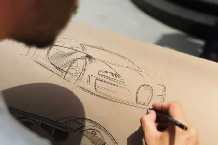 Jascha Straub helps Bugatti customers turn their creative ideas into pieces of art.