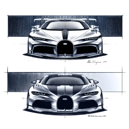 La Bugatti Chiron Pur Sport vs. la Bugatti Chiron Super Sport 300+