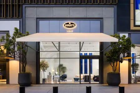 The world’s first Bugatti Home boutique opened in Dubai.  